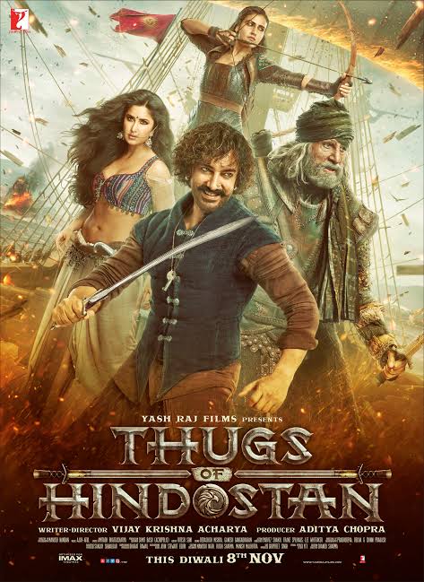 Thugs Of Hindostan (2018) Bollywood Hindi Full Movie HEVC 480p 720p 1080p BluRay