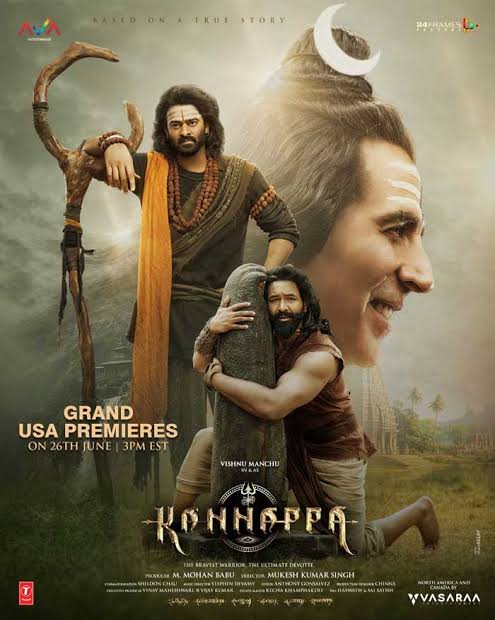 Kannappa 2025) (Hindi + Multi Audio) Dual Audio UnCut South Movie HD ESub