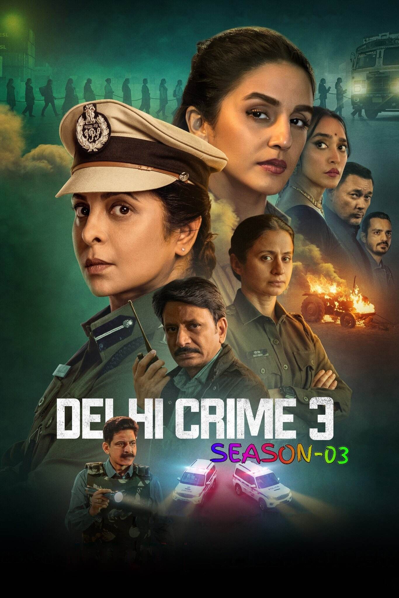 Delhi Crime S03 (2025) Hindi Completed Web Series HEVC ESub