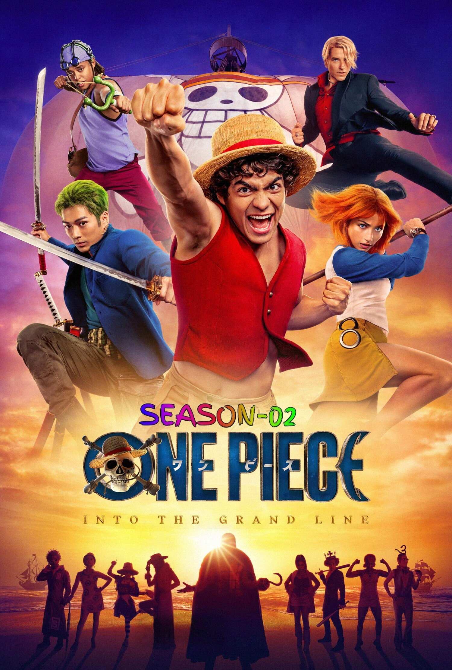 One Piece S02 (2026) (Hindi + English) Dual Audio Completed Web Series HEVC ESub