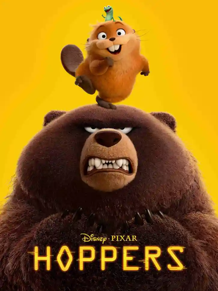 Hoppers (2026) (Hindi + English) Dual Audio Animation Movie BluRay HD ESub