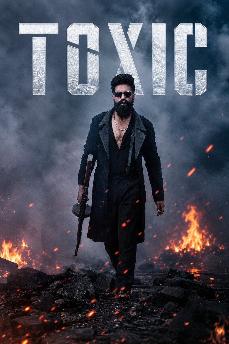 Toxic (2026) V2 HQ-HDTC [Hindi + Kannada + Tamil + Telugu] (LiNE) Full South Movie